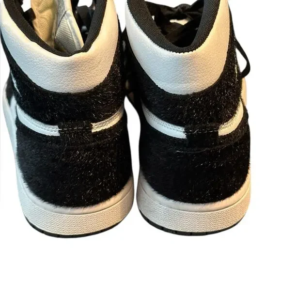 Nike Air Jordan 1 Retro High OG Black White Pony Hair CD0461 007 Sneakers Size 8 - Picture 12 of 15
